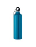Bouteille monocouche personnalisée 750ml  REBIG MOSS Couleurs : turquoise Matières : acier inoxydable recyclé marquage laser ult