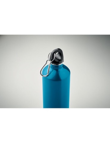 Bouteille monocouche personnalisée 750ml  REBIG MOSS Couleurs : turquoise Matières : acier inoxydable recyclé personnalisable av