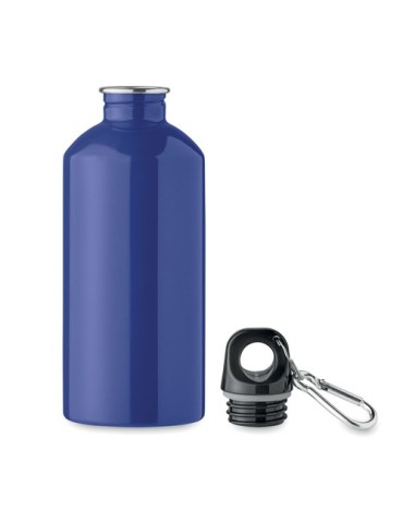 Bouteille monocouche  500ml personnalisée REMID MOSS Matières : acier inoxydable Couleurs : bleu impression logo haute qualité
