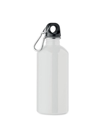 Bouteille monocouche  500ml personnalisée REMID MOSS Matières : acier inoxydable Couleurs : blanc goodies publicitaire événement