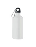 Bouteille monocouche  500ml personnalisée REMID MOSS Matières : acier inoxydable Couleurs : blanc goodies publicitaire événement