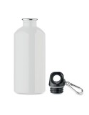 Bouteille monocouche  500ml personnalisée REMID MOSS Matières : acier inoxydable Couleurs : blanc personnalisable avec votre log