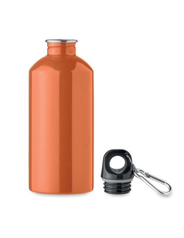 Bouteille monocouche  500ml personnalisée REMID MOSS Matières : acier inoxydable Couleurs : orange accessoire événementiel uniqu