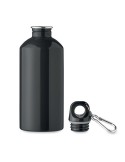 Bouteille monocouche  500ml personnalisée REMID MOSS Matières : acier inoxydable Couleurs : noir marquage couleur éclatante