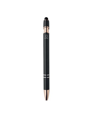 Stylo  en aluminium recyclé - SCRIBBLE Matières : aluminium recyclé  Couleurs : noir accessoire événementiel unique