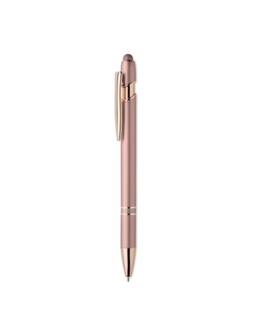 Stylo  en aluminium recyclé - SCRIBBLE Matières : aluminium recyclé  Couleurs : beige impression haute définition