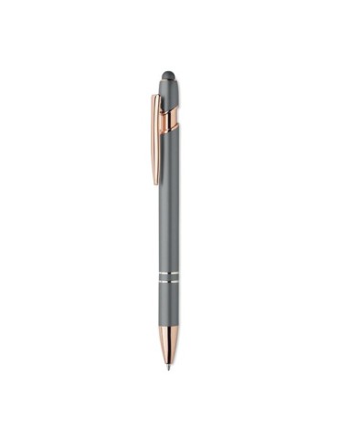 Stylo  en aluminium recyclé - SCRIBBLE Matières : aluminium recyclé  Couleurs : pierre personnalisable avec votre logo