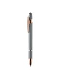 Stylo  en aluminium recyclé - SCRIBBLE Matières : aluminium recyclé  Couleurs : pierre personnalisable avec votre logo
