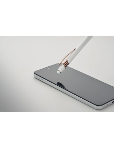 Stylo  en aluminium recyclé - SCRIBBLE Matières : aluminium recyclé  Couleurs : blanc cadeau collaborateur premium
