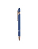 Stylo  en aluminium recyclé - SCRIBBLE Matières : aluminium recyclé  Couleurs : bleu marquage laser ultra précis
