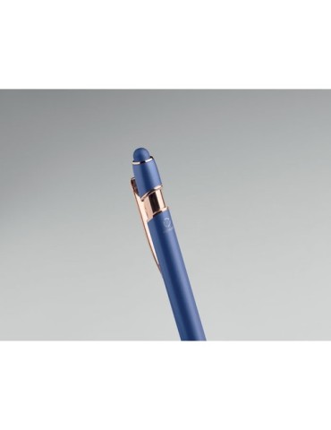 Stylo  en aluminium recyclé - SCRIBBLE Matières : aluminium recyclé  Couleurs : bleu goodies publicitaire durable