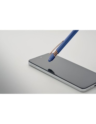 Stylo  en aluminium recyclé - SCRIBBLE Matières : aluminium recyclé  Couleurs : bleu livraison express 24h 48h