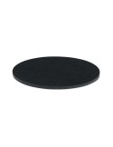 Sous-verre rond  en feutre RPET - FELTSTER Couleurs : noir Matières : feutrine recyclée