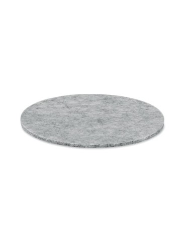 Sous-verre rond en feutre RPET - Écologique et Chic 2