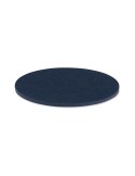Sous-verre rond  en feutre RPET - FELTSTER Couleurs : bleu Matières : feutrine recyclée personnalisable avec votre logo