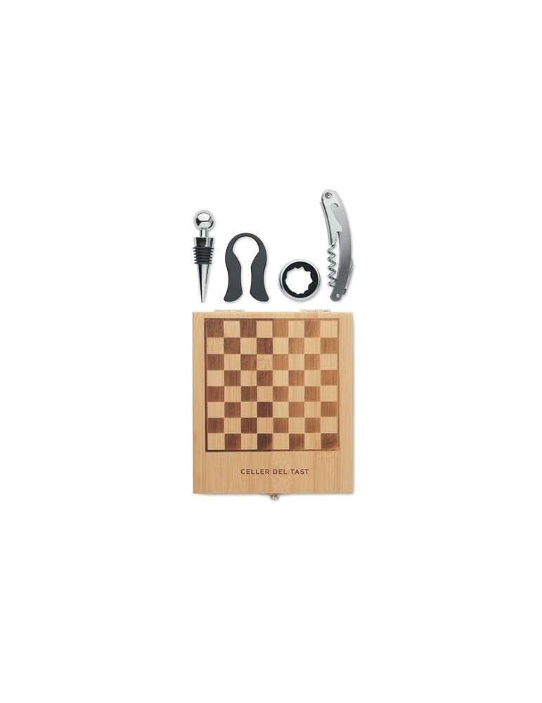 Set à Vin et Jeu d'Échecs CHESSET