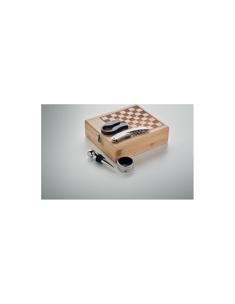 Set à Vin et Jeu d'Échecs CHESSET