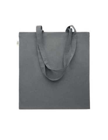 Sac shopping  en coton recyclé personnalisé - VIVEKA COLOUR Matières : coton recyclé Couleurs : pierre goodies entreprise design