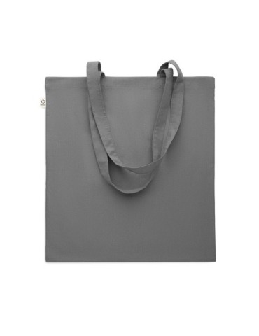 Sac shopping  en coton recyclé personnalisé - VIVEKA COLOUR Matières : coton recyclé Couleurs : pierre goodies personnalisé en s