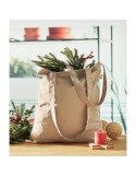 Sac shopping  en coton recyclé personnalisé - VIVEKA COLOUR Matières : coton recyclé Couleurs : kaki goodies entreprise design