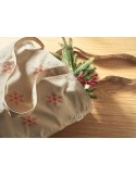Sac shopping  en coton recyclé personnalisé - VIVEKA COLOUR Matières : coton recyclé Couleurs : kaki impression logo haute quali