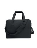Sac de voyage personnalisé à main élégant et fonctionnel ONBAG Matières : PET recyclé Couleurs : noir cadeau entreprise pas cher