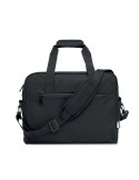 Sac de voyage personnalisé à main élégant et fonctionnel ONBAG Matières : PET recyclé Couleurs : noir impression haute définitio