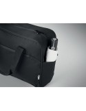 Sac de voyage personnalisé à main élégant et fonctionnel ONBAG Matières : PET recyclé Couleurs : noir cadeau collaborateur premi