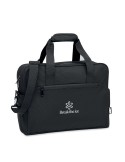 Sac de voyage personnalisé à main élégant et fonctionnel ONBAG Matières : PET recyclé Couleurs : noir personnalisation rapide en