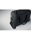 Sac de voyage personnalisé à main élégant et fonctionnel ONBAG Matières : PET recyclé Couleurs : noir accessoire événementiel un