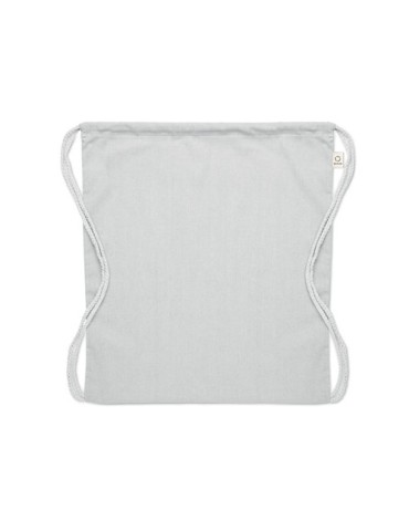 Sac  en coton recyclé de 140 gr/m² personnalisable CABETRI COLOUR Matières : coton recyclé Couleurs : blanc objet promotionnel é