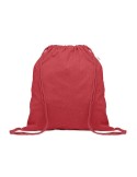 Sac  en coton recyclé de 140 gr/m² personnalisable CABETRI COLOUR Matières : coton recyclé Couleurs : rouge cadeau collaborateur