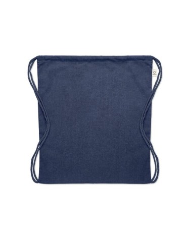Sac  en coton recyclé de 140 gr/m² personnalisable CABETRI COLOUR Matières : coton recyclé Couleurs : bleu goodies personnalisé 