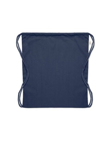Sac  en coton recyclé de 140 gr/m² personnalisable CABETRI COLOUR Matières : coton recyclé Couleurs : bleu goodies publicitaire 