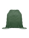 Sac  en coton recyclé de 140 gr/m² personnalisable CABETRI COLOUR Matières : coton recyclé Couleurs : vert foncé personnalisable