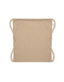 Sac  en coton recyclé de 140 gr/m² personnalisable CABETRI COLOUR Matières : coton recyclé Couleurs : kaki marquage laser ultra 