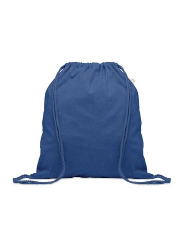 Sac  en coton recyclé de 140 gr/m² personnalisable CABETRI COLOUR Matières : coton recyclé Couleurs : bleu royal goodies publici