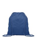 Sac  en coton recyclé de 140 gr/m² personnalisable CABETRI COLOUR Matières : coton recyclé Couleurs : bleu royal goodies publici