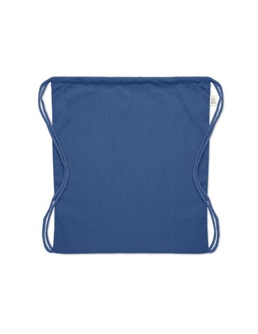 Sac  en coton recyclé de 140 gr/m² personnalisable CABETRI COLOUR Matières : coton recyclé Couleurs : bleu royal cadeau entrepri
