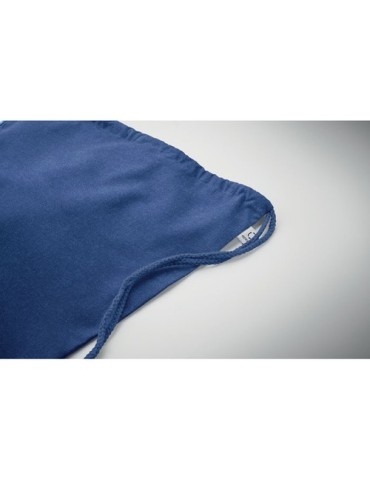 Sac  en coton recyclé de 140 gr/m² personnalisable CABETRI COLOUR Matières : coton recyclé Couleurs : bleu royal objet publicita