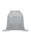 Sac  en coton recyclé de 140 gr/m² personnalisable CABETRI COLOUR Matières : coton recyclé Couleurs : gris personnalisation rapi