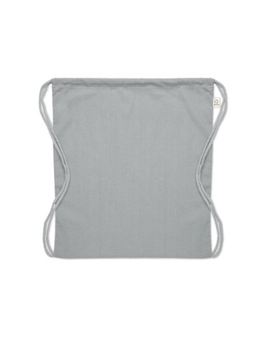 Sac  en coton recyclé de 140 gr/m² personnalisable CABETRI COLOUR Matières : coton recyclé Couleurs : gris personnalisation rapi