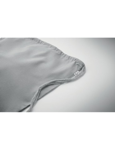 Sac  en coton recyclé de 140 gr/m² personnalisable CABETRI COLOUR Matières : coton recyclé Couleurs : gris personnalisation sur 