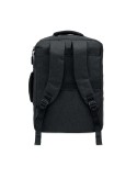 Sac à dos  pour portable 15" - LAUGAR Matières : PET recyclé Couleurs : noir objet promotionnel éco-responsable
