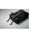 Sac à dos  pour portable 15" - LAUGAR Matières : PET recyclé Couleurs : noir cadeau collaborateur premium