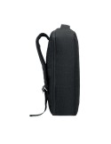 Sac à dos  pour portable 15" - LAUGAR Matières : PET recyclé Couleurs : noir marquage couleur éclatante