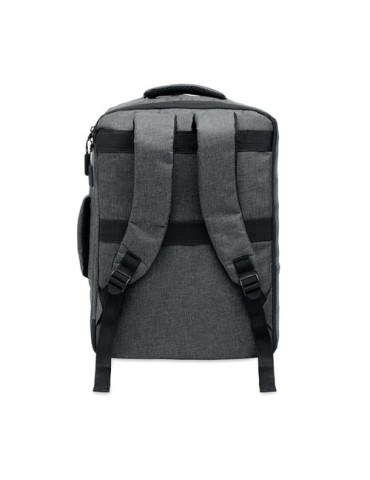 Sac à dos  pour portable 15" - LAUGAR Matières : PET recyclé Couleurs : pierre livraison express 24h 48h