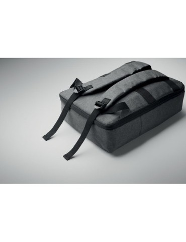 Sac à dos  pour portable 15" - LAUGAR Matières : PET recyclé Couleurs : pierre goodies entreprise design