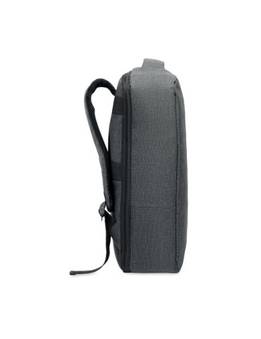 Sac à dos  pour portable 15" - LAUGAR Matières : PET recyclé Couleurs : pierre cadeau client original
