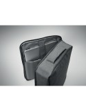 Sac à dos  pour portable 15" - LAUGAR Matières : PET recyclé Couleurs : pierre personnalisation sur mesure